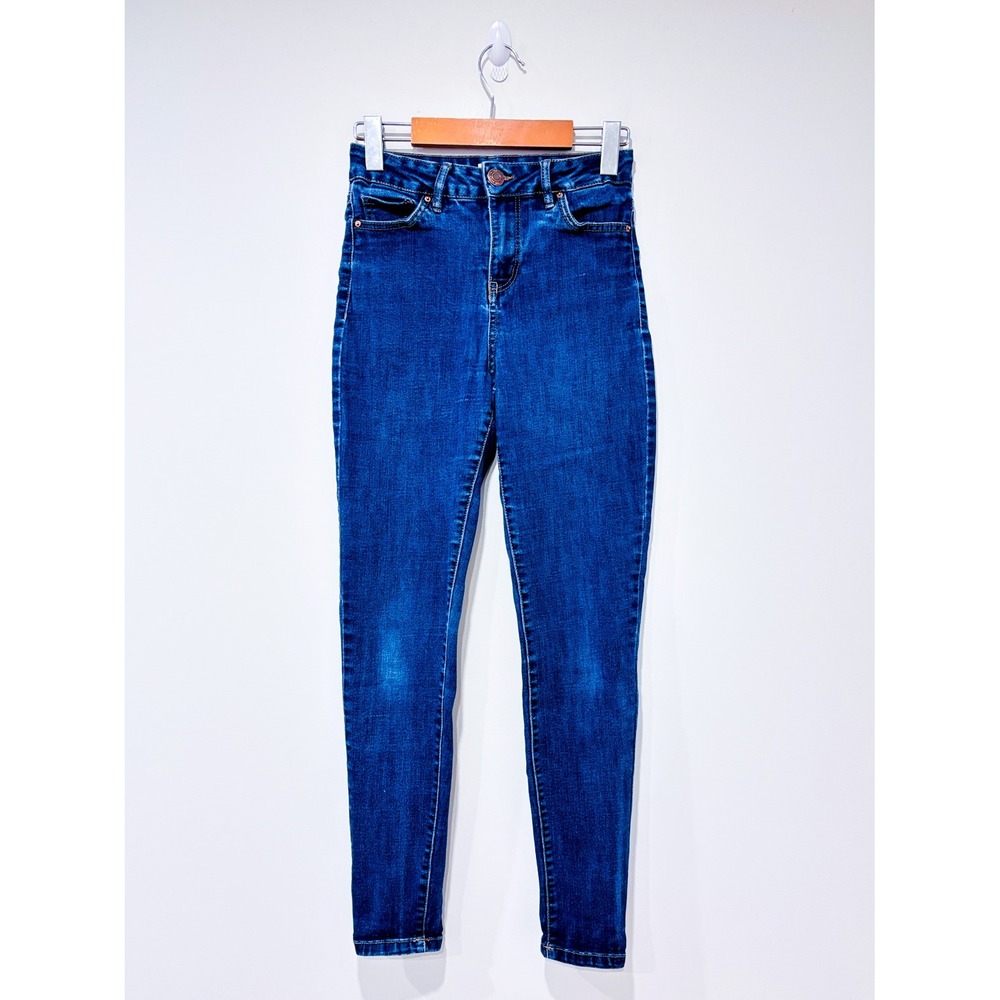 Blue skinny jeans | High Rise Stretch Denim | Size 3‎